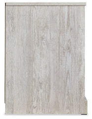 Paxberry - One Drawer Night Stand - Whitewash