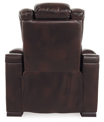 Warnerton - Brown Dark - Pwr Recliner/Adj Headrest