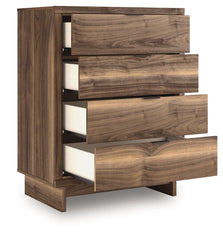 Chirason - Four Drawer Chest - Brown