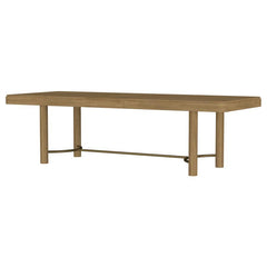 Arini - 104" Extension Leaf Dining Table - Sand Wash