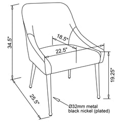 Mayette - Upholstered Dining Side Chair (Set of 2)