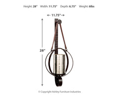 Despina - Brown - Wall Sconce