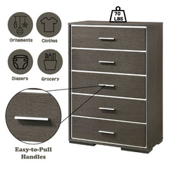 Escher - Chest - Gray Oak