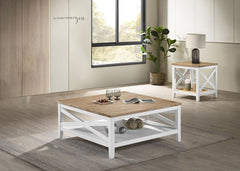 Hollis - Square Coffee And End Table Set