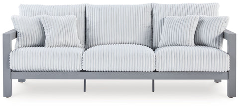 Moonlight View - Gray - Sofa With Cushion