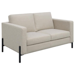 Tilly - Upholstered Track Arm Sofa Set