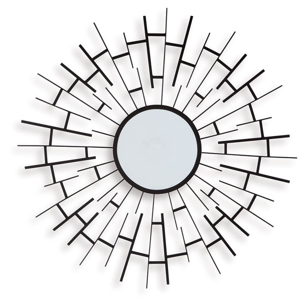 Garrenworth - Black - Accent Mirror