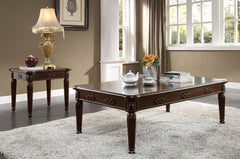 Chateau De Ville - End Table - Espresso Finish