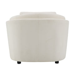 Mariko - Chair With Pillow - Beige Linen