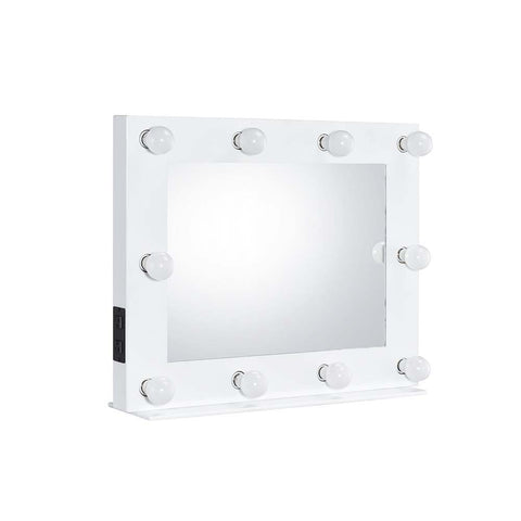 Avery - Accent Mirror - White