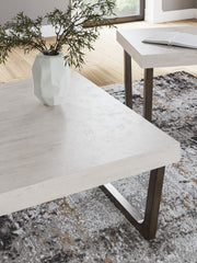 Westenfort - Occasional Table Set (Set of 2) - Espresso / Gray