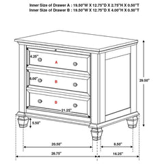 Sandy Beach - Storage Bed Bedroom Set