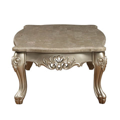 Ranita - Coffee Table - Marble & Champagne