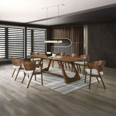 Hoyte - Dining Table - Walnut