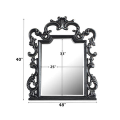 House - Delphine - Mirror - Charcoal Finish