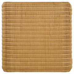 Juanita - Square Woven Rattan End Table - Natural