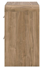 Gramburg - Two Drawer Night Stand - Warm Natural Brown