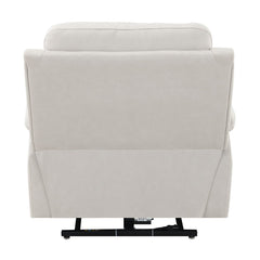 Chriki - Power Recliner With Lift & Heating & Massage - Beige Fabric