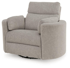 ModMax Luxe - Swivel Glider Power Recliner - Flint