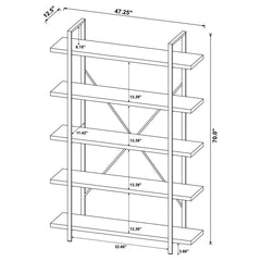 Cole - Heavy Gauge Bookcase