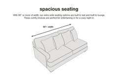 Lonoke - Sofa - Gunmetal