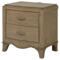 Trenton - 2-Drawer Nightstand Bedside Table - Washed Mango