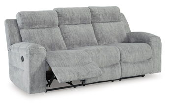 Buntington - Pewter - Reclining Sofa