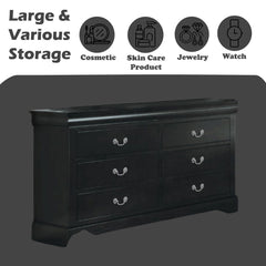 Louis Philippe III - Dresser - Black