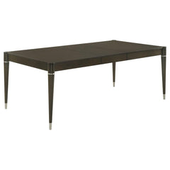Reseda - 81" Extension Leaf Dining Table - Ash Brown
