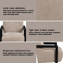 Jetta - Accent Chair - Latte & Black