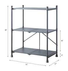Cordelia - Console Table - Sandy Black, Dark Bronze Hand-Brushed