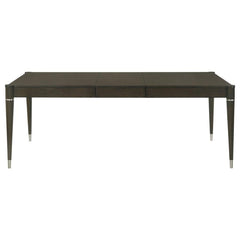 Reseda - 81" Extension Leaf Dining Table - Ash Brown