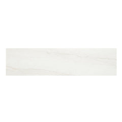 Edwyn - Server With Fireplace - Natural Marble Top & Espresso