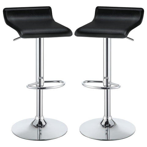 Bidwell - Upholstered Adjustable Bar Stool (Set of 2)