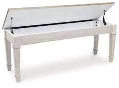 Skempton - Storage Bench - White