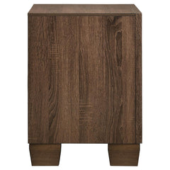 Brandon - 2-Drawer Nightstand - Warm Brown