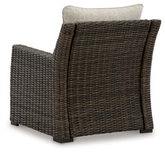 Brook Ranch - Brown - Lounge Chair With Cushion