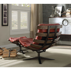 Gandy - 2Pc Pk Chair & Ottoman