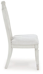 Montelaine - Antique White - Dining Upholstered Side Chair (Set of 2)