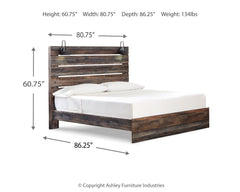 Drystan - Panel Bed