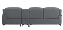 Walcher - Sectional Sofa - Gray Linen