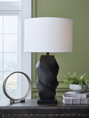 Amillion - Black - Poly Table Lamp