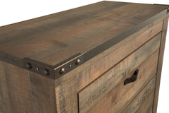 Trinell - Brown - Five Drawer Chest