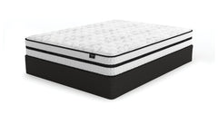 Chime 10 Inch Hybrid - White - 2 Pc. - Queen Mattress And Pillow