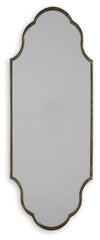 HalLGate - Antique Gold Finish - Accent Mirror