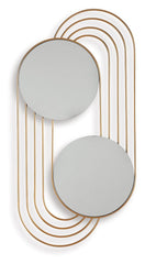 Warrenley - Gold Finish - Accent Mirror