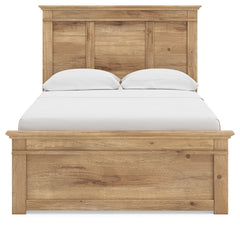 Makidern - Panel Storage Bed With 2 Under Bed Storage Units
