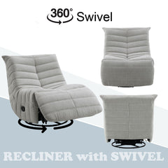 Talmon - Recliner With Swivel