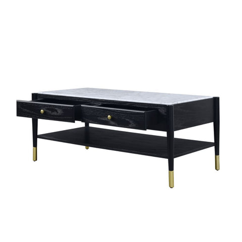 Atalia - Coffee Table - Marble & Black