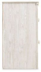 Paxberry - Two Drawer Night Stand - Whitewash